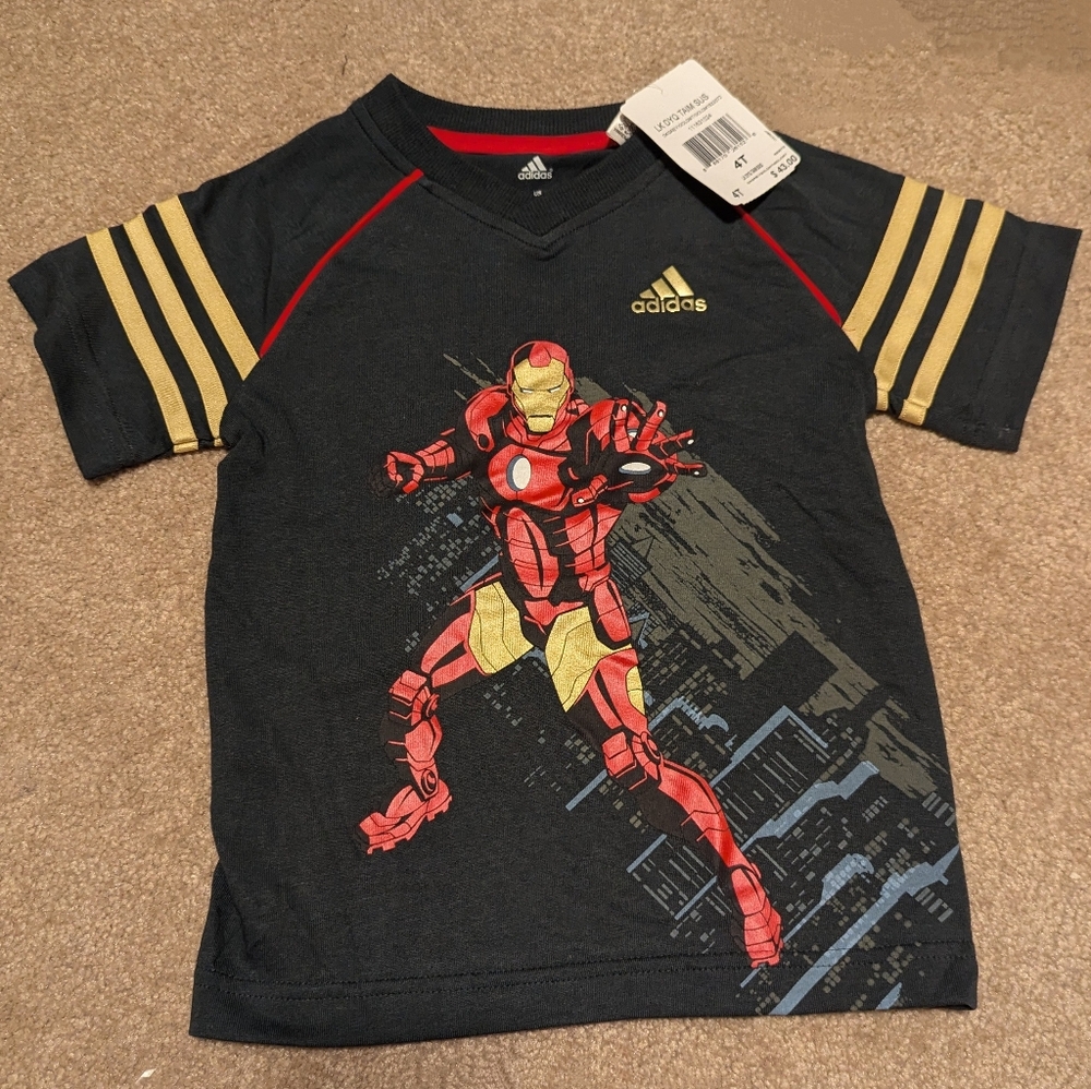 4T Adidas Ironman t-shirt